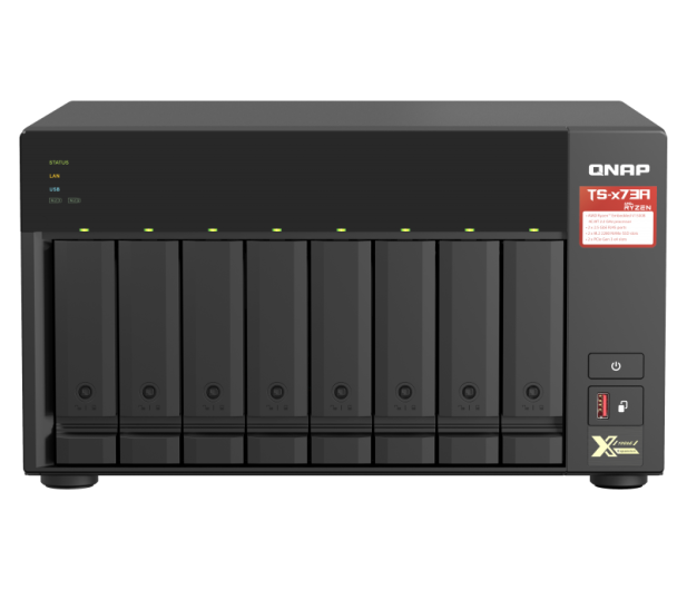 QNAP Serwer NAS TS-873A-8G AMD Ryzen V1500B 2.2GHz 8GB RAM - 639913 - zdjęcie 2